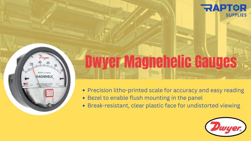 Get Dwyer 2000-1kPa Magnehelic Gauge At Best Prices