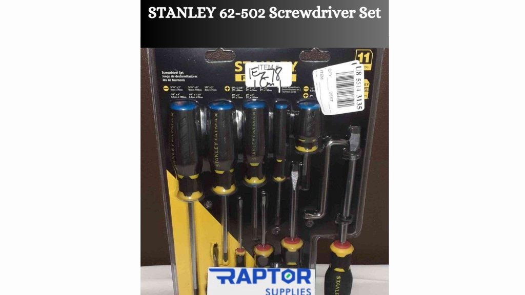 Unleash the Power of Stanley 62-502 Screwdriver Set