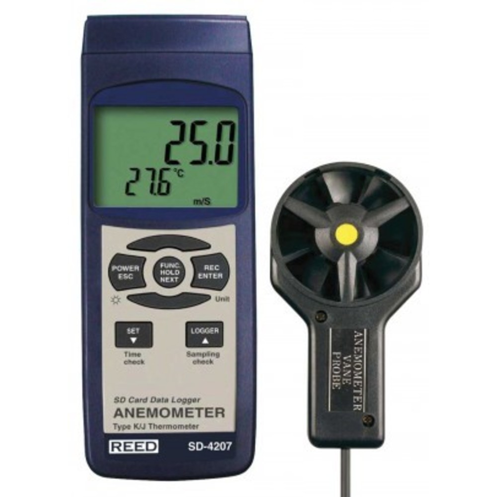 REED Instruments Vane Thermo-Anemometers