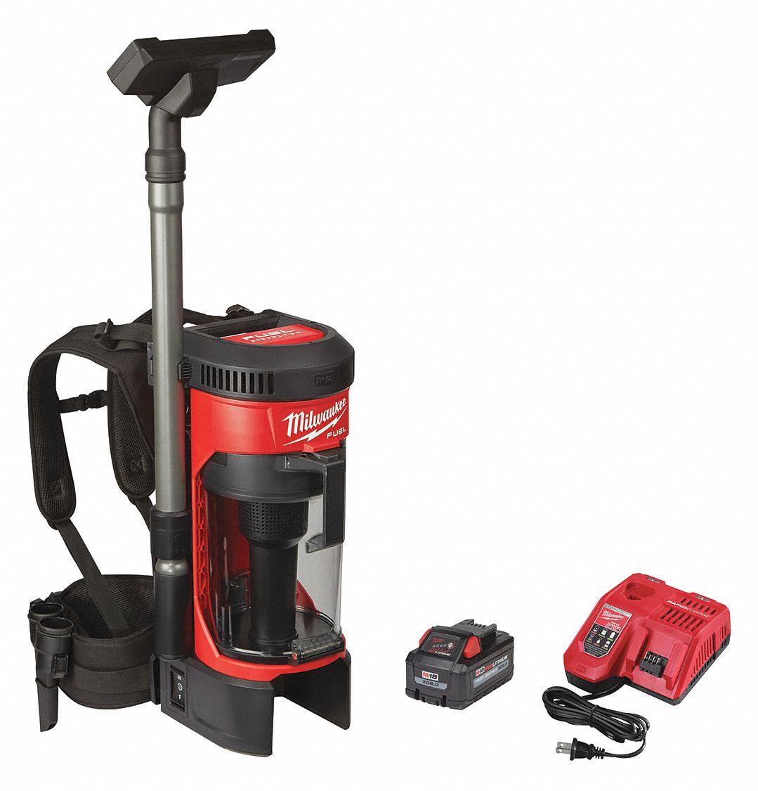 MILWAUKEE 0885-21HD Cordless Backpack Vacuum