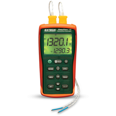 EasyView Dual Input Temperature Datalogger