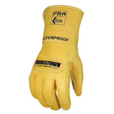 FR Waterproof Leather Utility Gloves