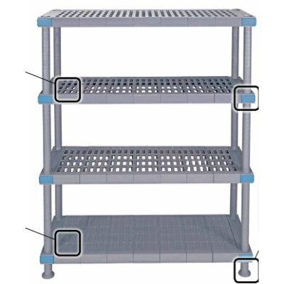 Millenia All Polymer Shelving