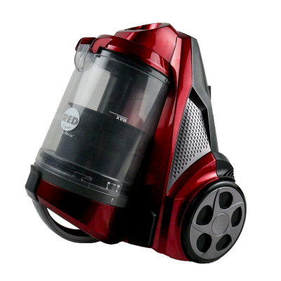 Revo Red Bagless HEPA Canister Vacuum