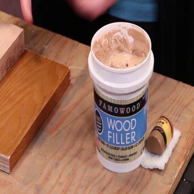 Trowelable Wood Filler