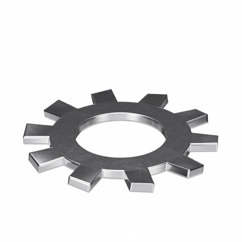 Grade 316 Stainless Steel External Tooth Lock Washers | Raptor Supplies ...