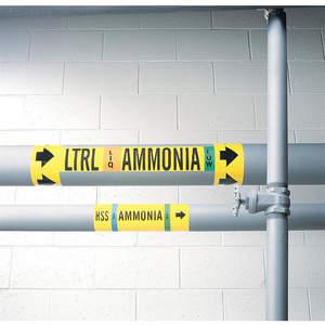 Ammonia Refrigeration Pipe Markers