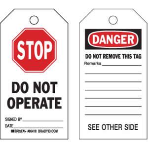 Safety and Lockout Tags