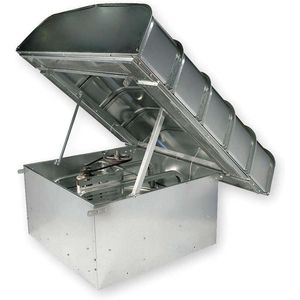 Belt Drive Hooded Axial Downblast Exhaust Ventilators