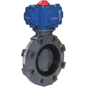 Pneumatically Actuated Butterfly Valves