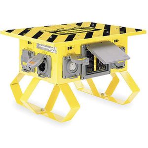 Temporary Power Distribution Box and Cart Accessories