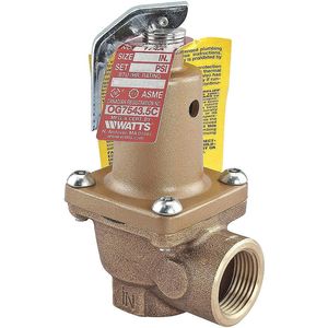 Temperature and Pressure Relief Valves