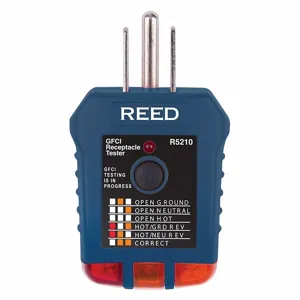 Receptacle and GFCI Testers