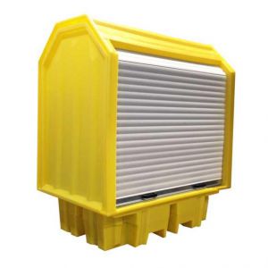Covered Spill Containment Pallets and Platforms