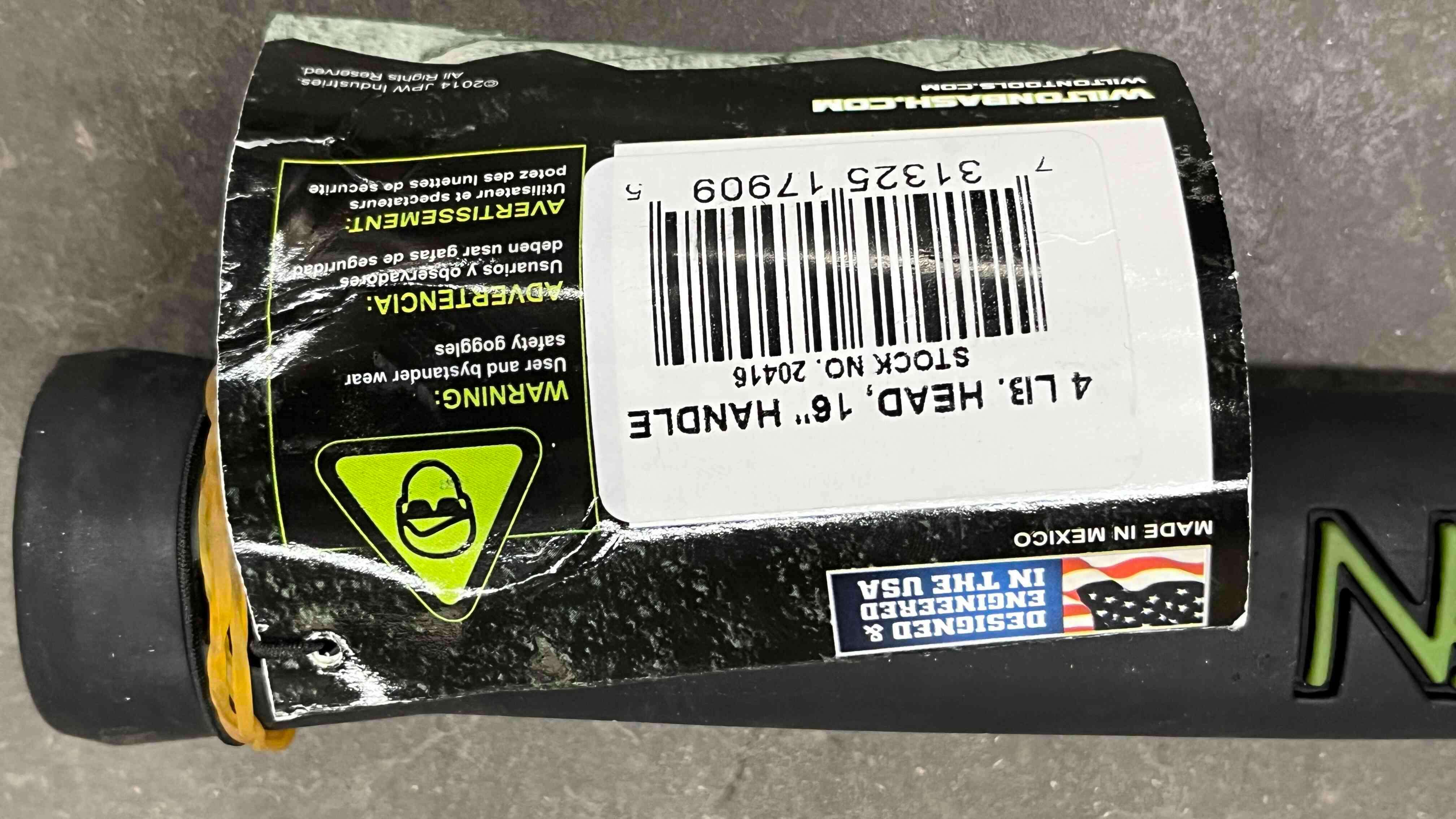 Wilton 20824 B.A.S.H 24 Inches, 8 LB Head Sledge Hammer, Made In Mexico, In Stock