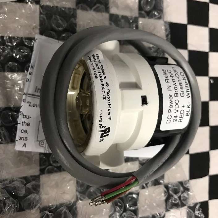 GEMS SENSORS RFS 155485 Liquid Flow Switch Rotor, SPDT, 35Ma/95Ma, 1/2 FNPT, 100 PSI Max. Pressure, Product In Stock