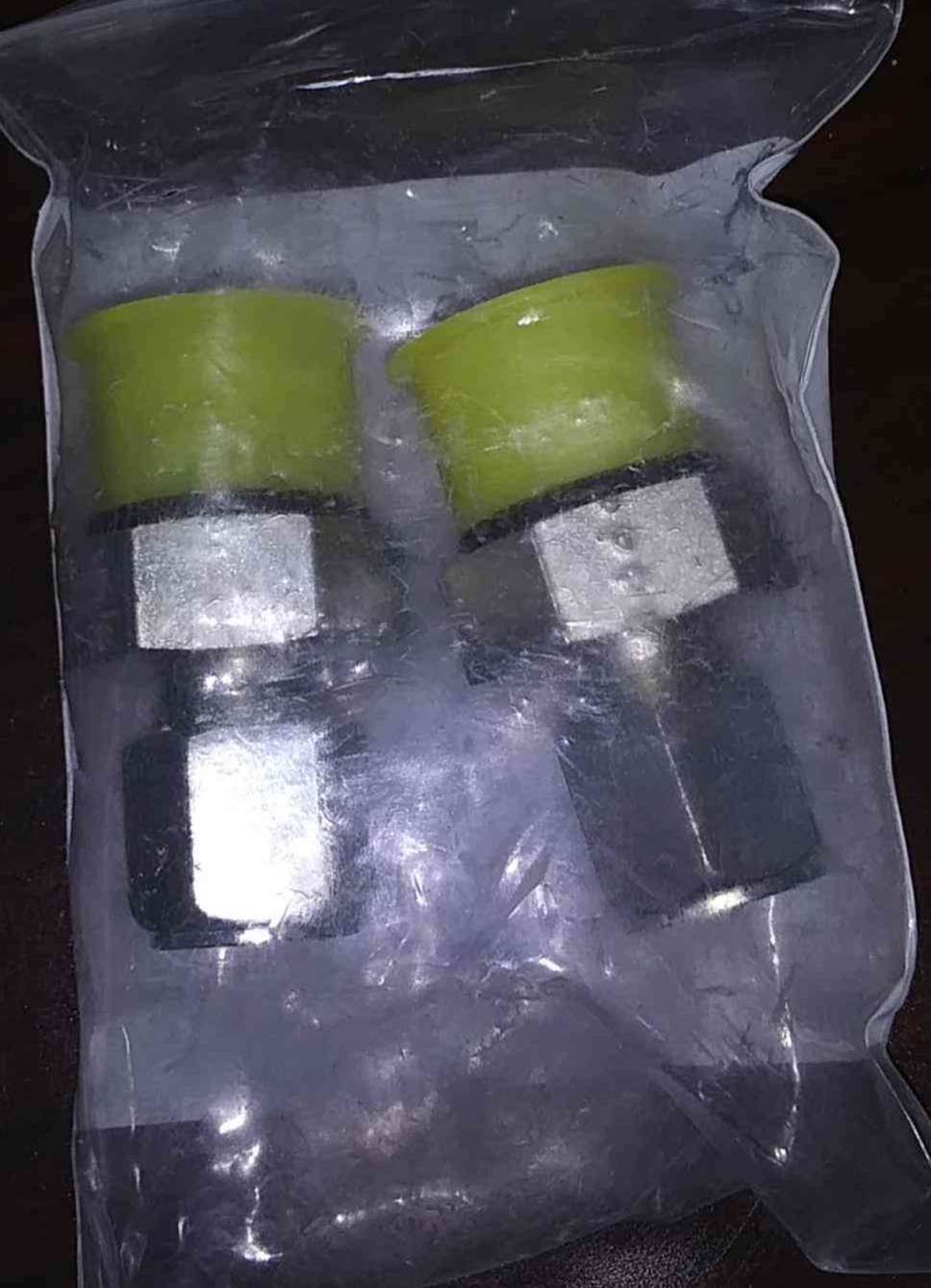 PARKER 8-12 F5BU-S, Tube Fitting, 4500 psi, -30 Degrees to 250 Degrees F, Top View, Packaged product in Stock