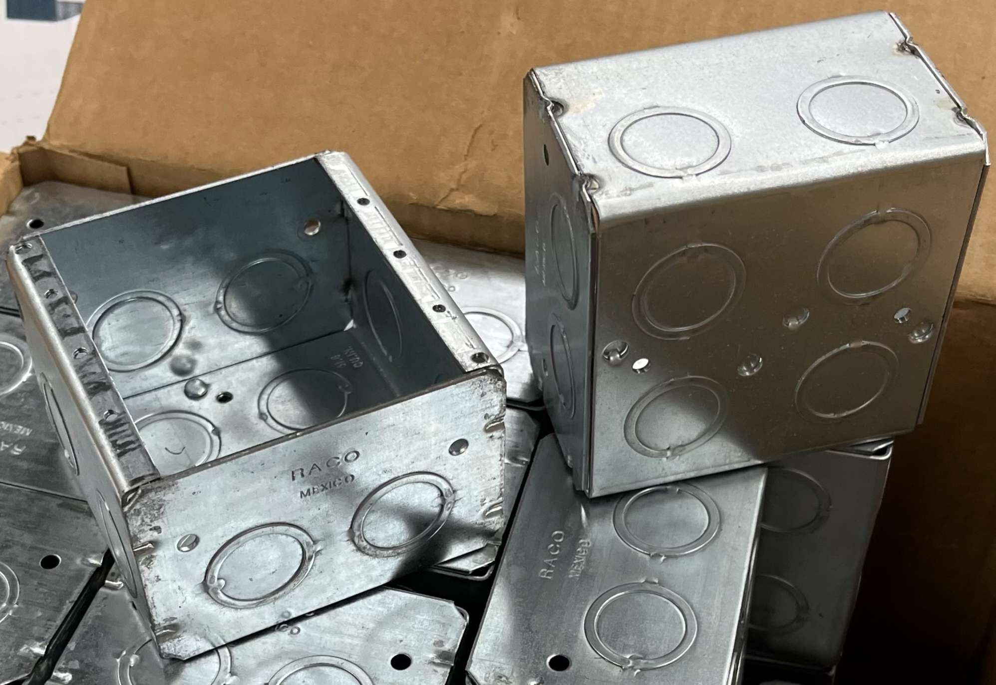 RACO 691 Electrical Box Masonary Non Gangable, 2 Gangs, 31.8 cu. in. capacity, UL listed, In stock