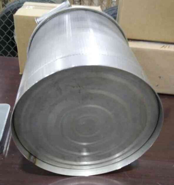 EAGLE 1325 Stainless Steel Disposal Cans, 5 Gallon, 18 Inch Height, Free Swinging Handle, Used For Flammables, Product In Stock, Rear View