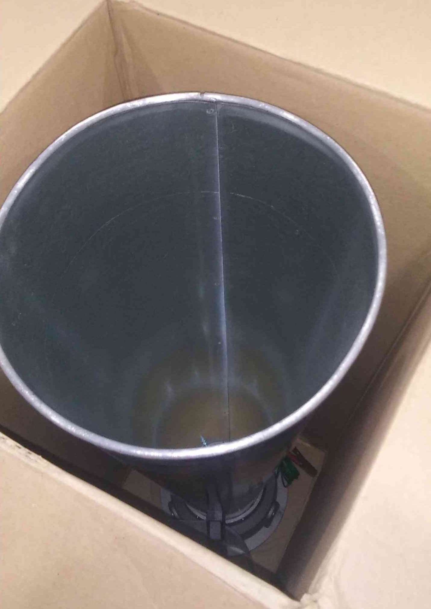 ALLEGRO SAFETY 9518-06 Venturi Style Pneumatic Air Blower, Steel, Yellow, Black, NPT, 60 SCFM/80 SCFM, Single Ply, Top View, Product In Stock