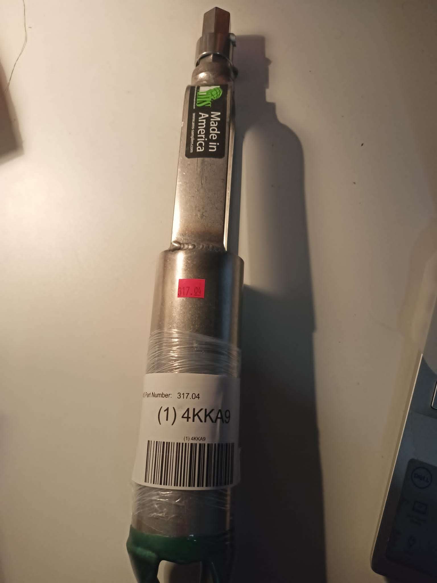 AMS 317.04, 2 1/4" QC SST Regular Auger, Hand Augers and Soil Sampler  Equipment, Stainless Steel