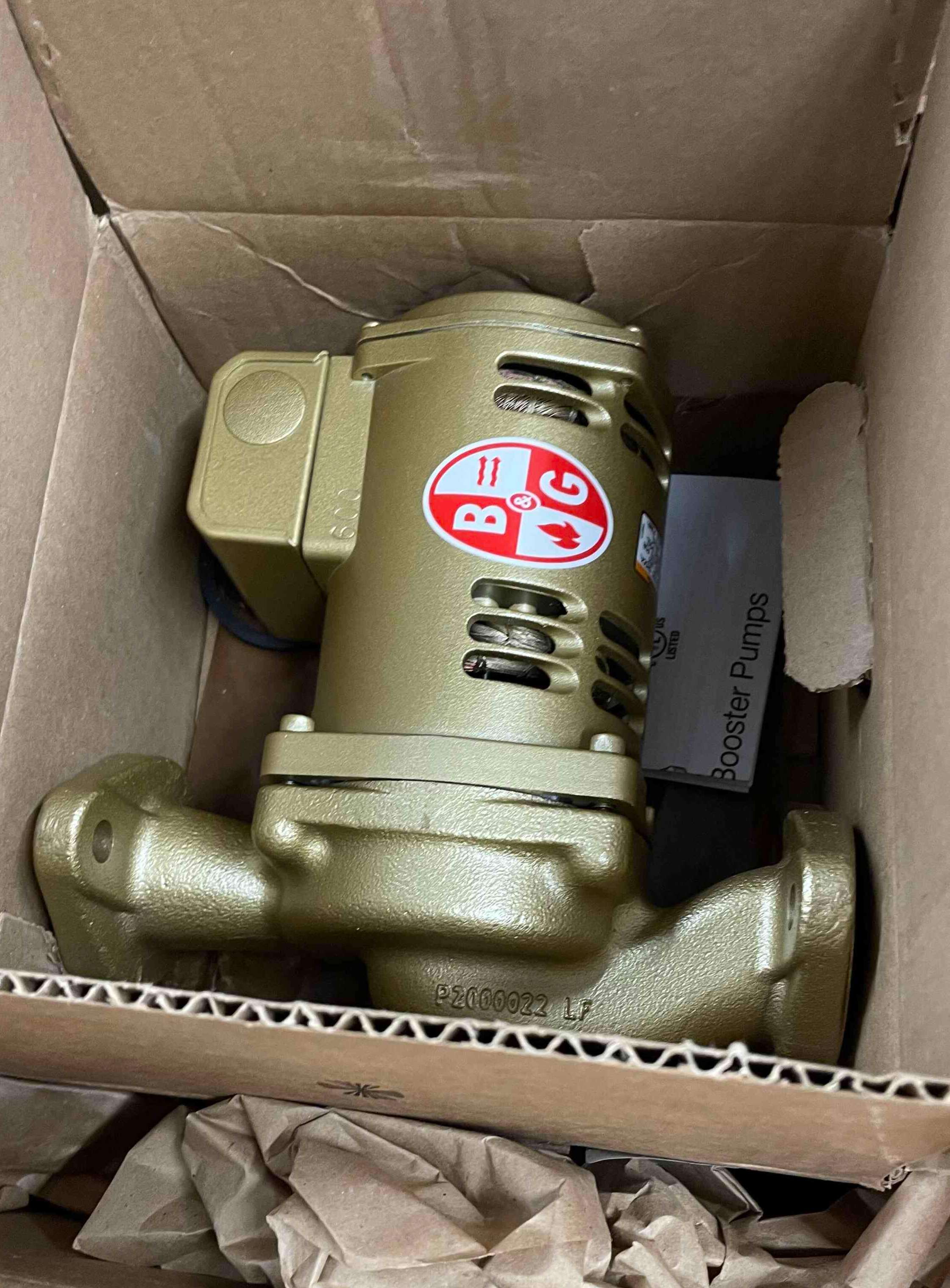 1BL004LF Bell & Gossett PL-45B with, 1/6 HP Motor, Circulator Pump Pl Series, Product In Stock