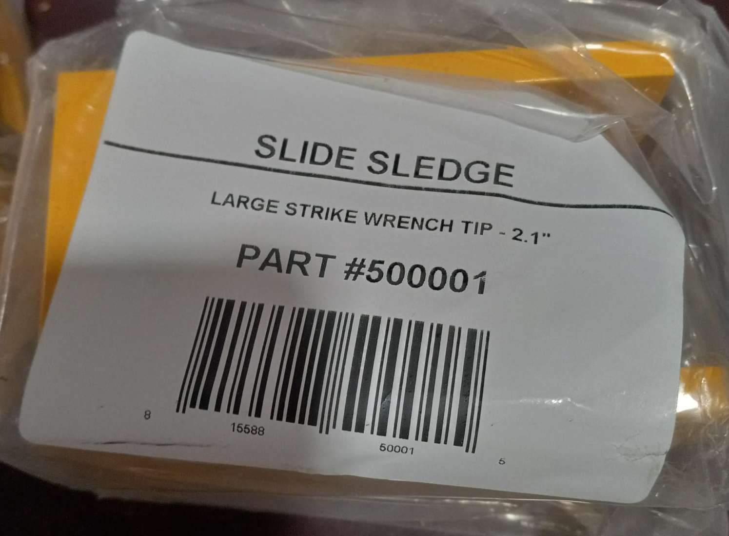 SLIDE SLEDGE 500001 Strike Wrench Tip, 4.5 Inch length, Large Size, Packaged product, In stock