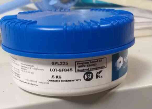 KRYTOX GPL 225 Anti-Corrosion Grease, 0.5kg Jar, PTFE Grease Thickener, Product In Stock, Side View
