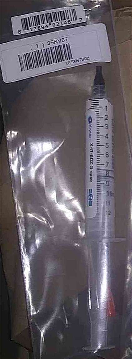 Krytox XHT-BDZ, High Temperature Grease, PTFE, Viscosity @100C 88 cSt, Viscosity @40C 1023 cSt, Extra Bonding Grades Greases