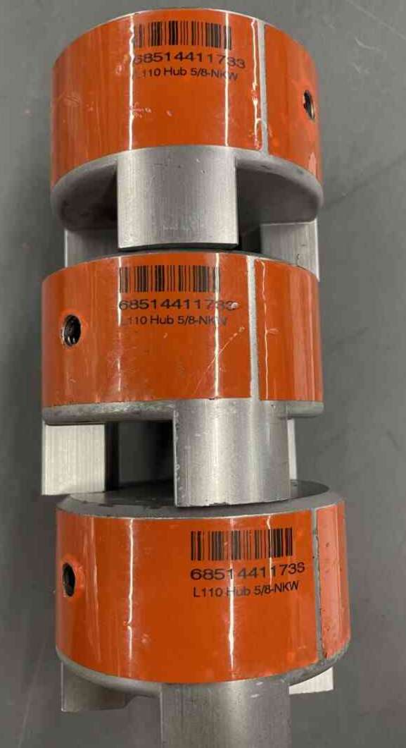 LOVEJOY 68514411733 Jaw Coupling Hub, L110 Coupling Size, 5/8 Inch Bore Size, 2.56 Inch Hub Length, 5000 RPM, 792 in.-lbs. Torque, In Stock