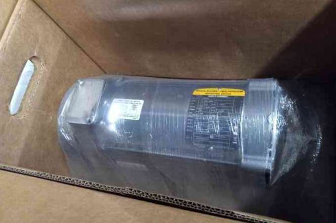 BALDOR MOTOR CDP3455 Permanent Magnet Motor, 180V DC, 1750 RPM, 1 HP, TEFC, 56C Frame, Product In Stock, In Box