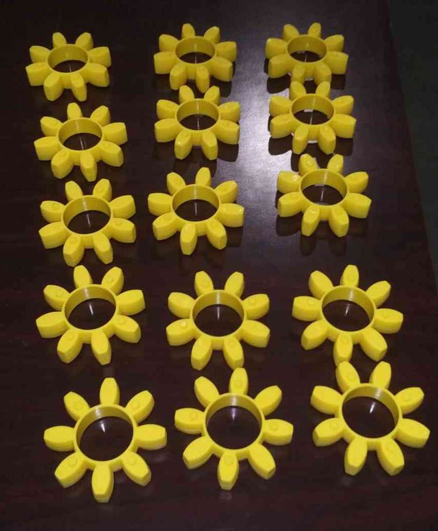 LOVEJOY 68514461450, CJ Series Spider, 7100 rpm, Polyureathane, Yellow