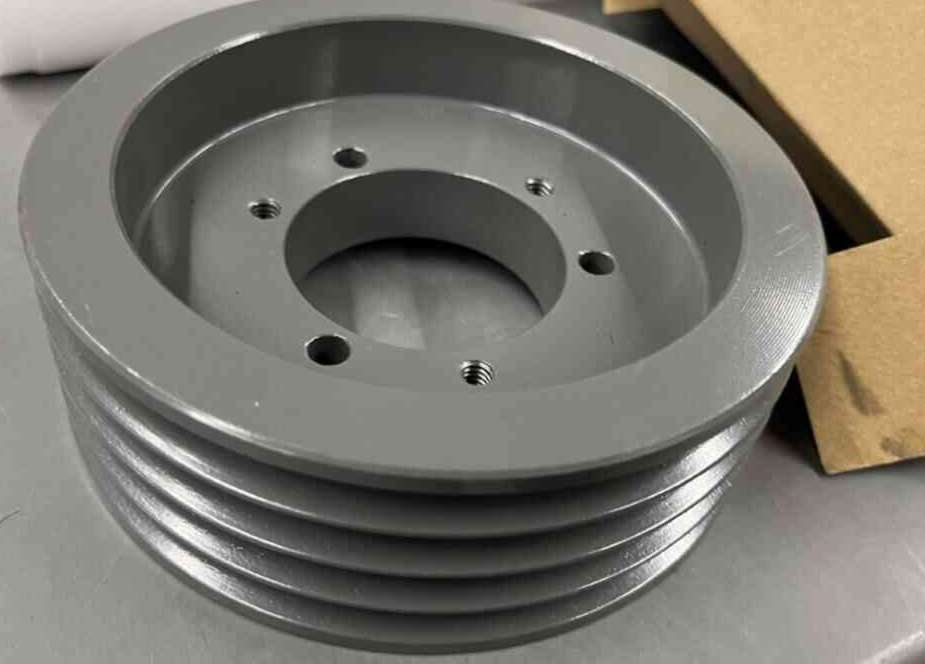 MARTIN SPROCKET 4 3V 530 SDS Sheave, QD Bushing, 5.3 Inch Outside Dia., 4 Groove, 5.25 Inch Pitch Dia., Steel, Product In Stock