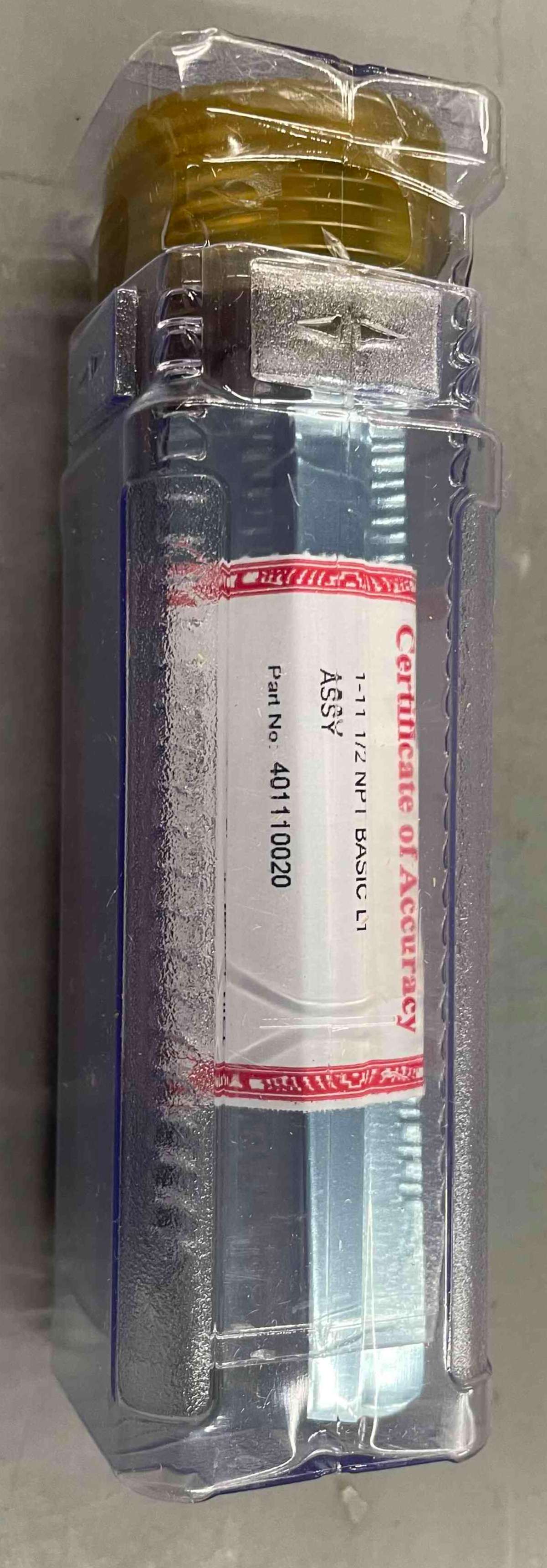 VERMONT GAGE 401110020, Plug Gage, Thread Size 1 inch-11-1/2, Thread Type NPT, Taperlock 5, Handle Material Aluminum, In Stock