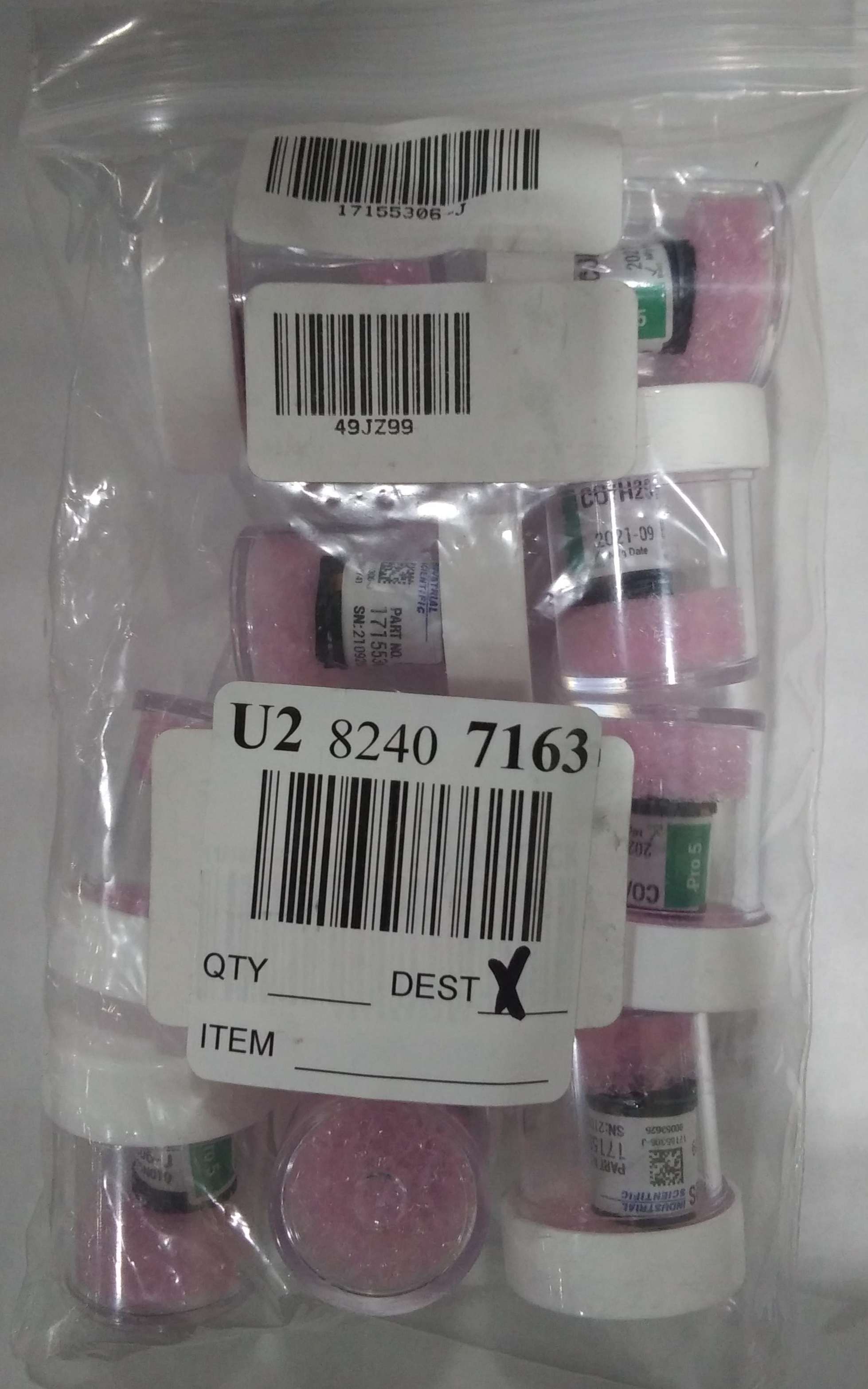 INDUSTRIAL SCIENTIFIC 17155306-J, Large Replacement Sensor, 122 °F, Ventis Pro5, Packaged product, In stock