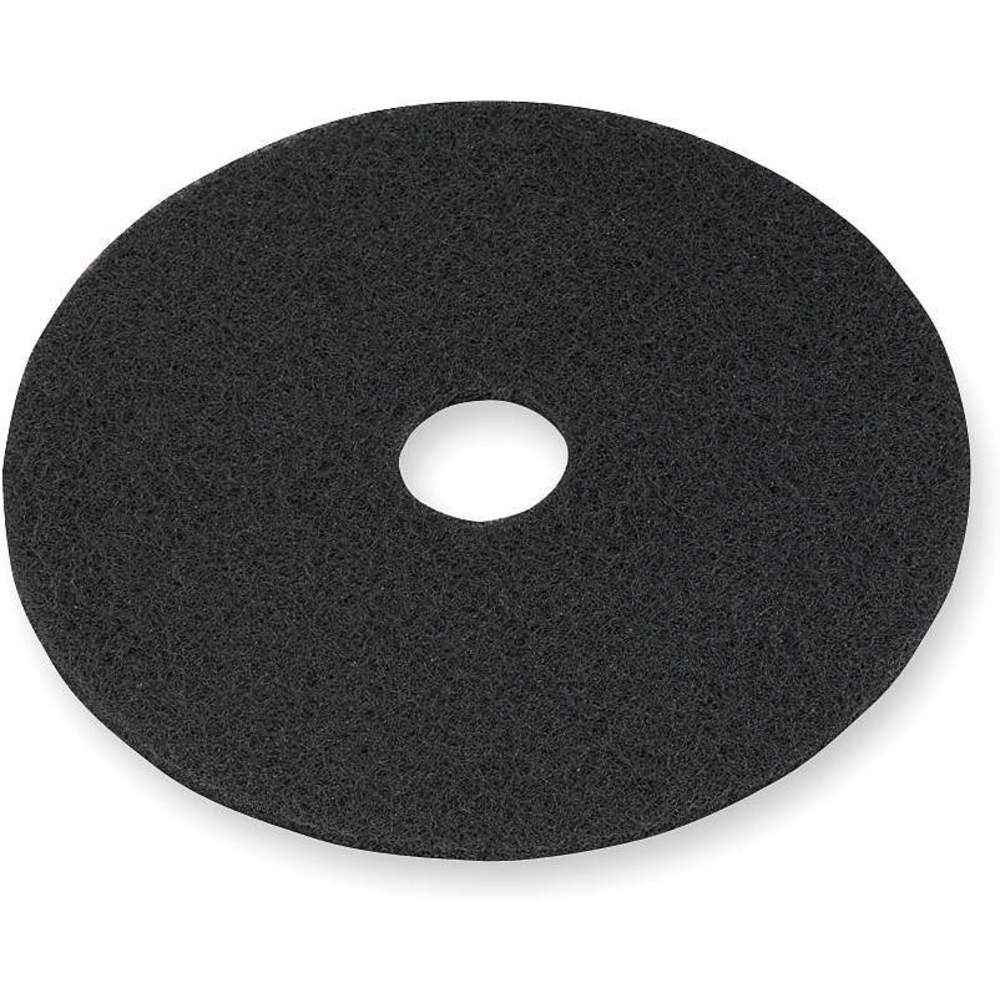 Stripping Pad, Stripping, Black, 17 Inch Dia, Nylon/Polyester