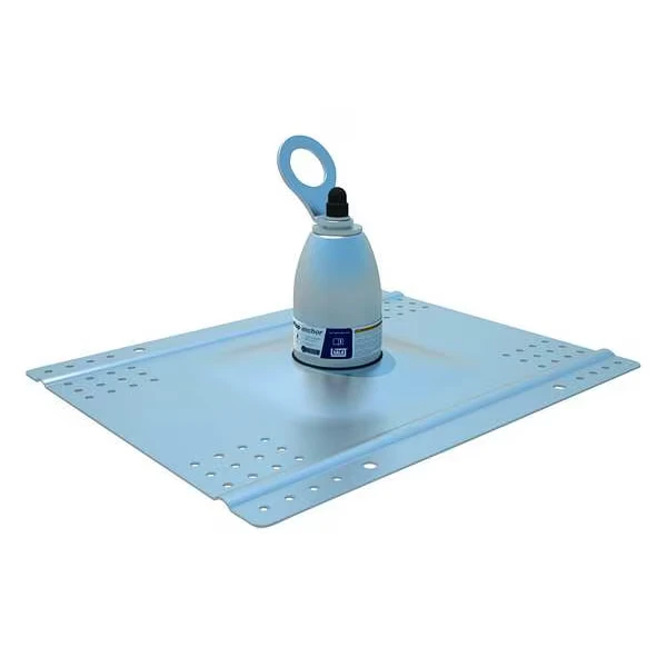 3M 2100133 Roof Top Anchor, For Metal, Concrete, Wood Roofs, Silver | CY7DMY