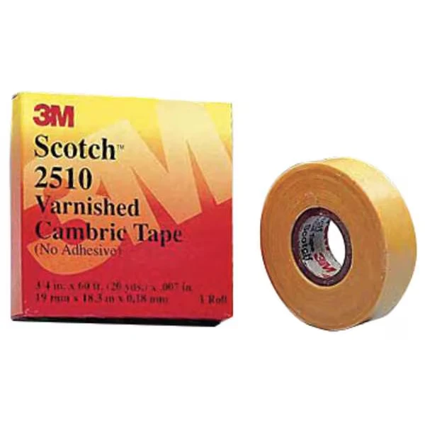 3M 2510-2X36YD Electrical Tape, 7 mil, 2 Inch x 108 Feet, Yellow, PK16 | CY7MYE
