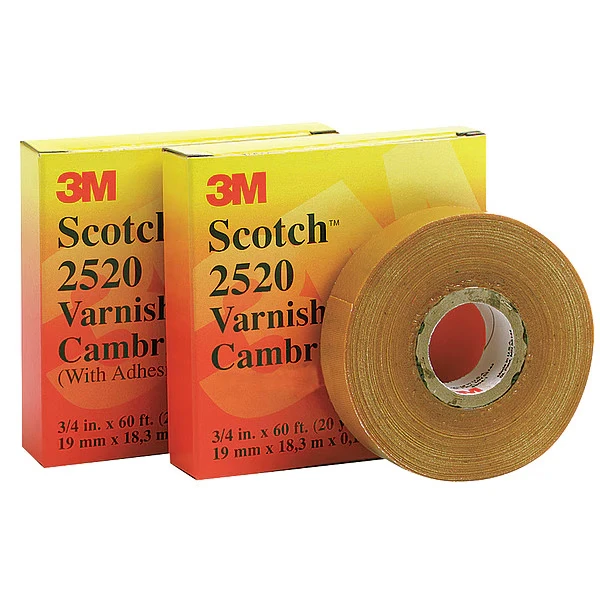 3M 2520-2X36YD Electrical Tape, 8 mil, 2 Inch x 108 Feet, Yellow, PK16 | CY7NEL