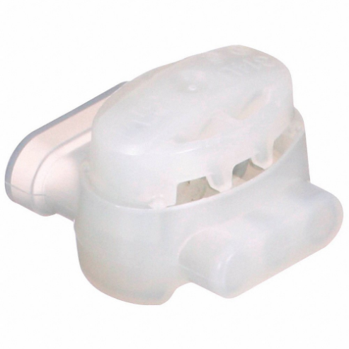 3M 314U-BIN Connector Clear 3 Ports 22-14awg, 1000 Pk | AB9LAP 2DTN5