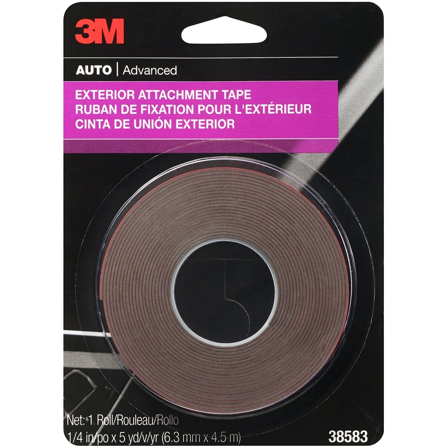3M 38583 Exterior Attachment Tape, 38583, PK24 | CY7NWN