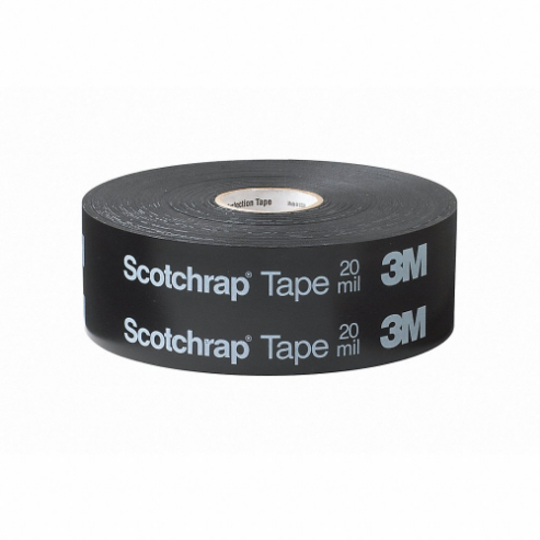 3M 50-PRINTED-4x100FT Electrical Tape 4 x 100ft 10mil Black, 12 Pk | AB9XDY 2FZG7