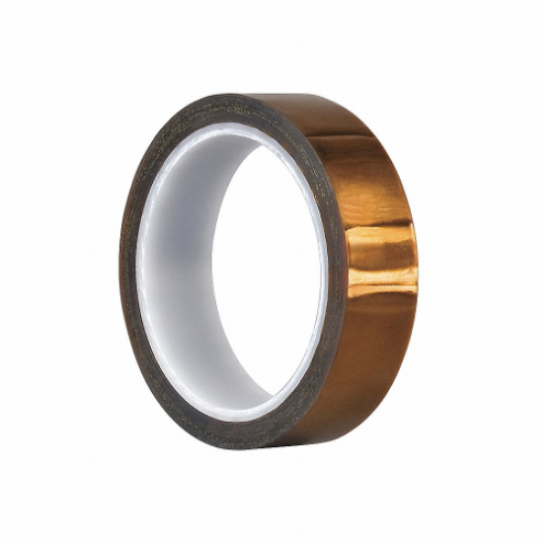 Insulating Electrical Tape, High-Temp, Polyimide, 1/4 Inch x 108 Ft., 2.7 mil Tape Thick