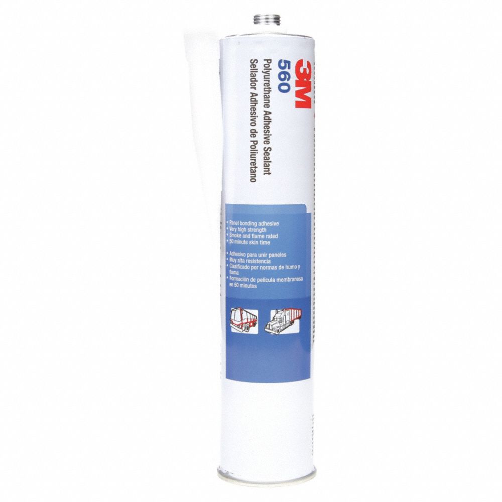 3M 560 Gray Polyurethane Adhesive Sealants, 10.5 Oz, Can, General Purpose, 12 Pk | CF2BFV 2JBR4