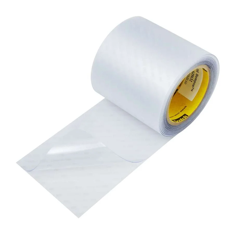 3M SJ5616 Clear Self Adhesive Bumper, Roll Shape, 4.5 Inch Width, 1 Feet Length | CF2MRX 45K748