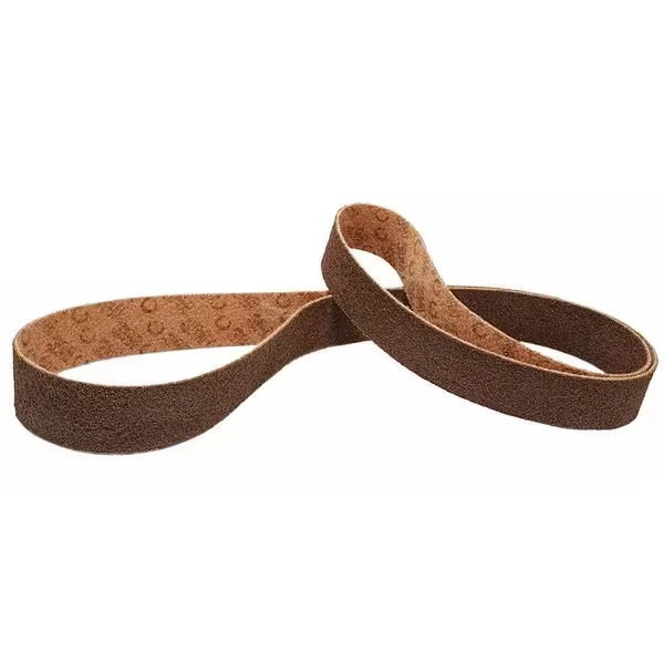 3M 7000120600 Sanding Belt, 2 Inch W, 72 Inch L, Aluminum Oxide, Coarse, Brown | CY6UZJ