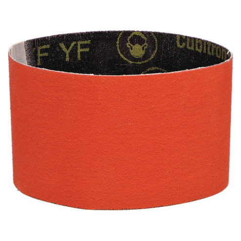 3M 777F Sanding Belt, 24 Inch Length, 1/2 Inch Width, Ceramic, 80 Grit, Medium, Coated | CE9KTW 5PJA7