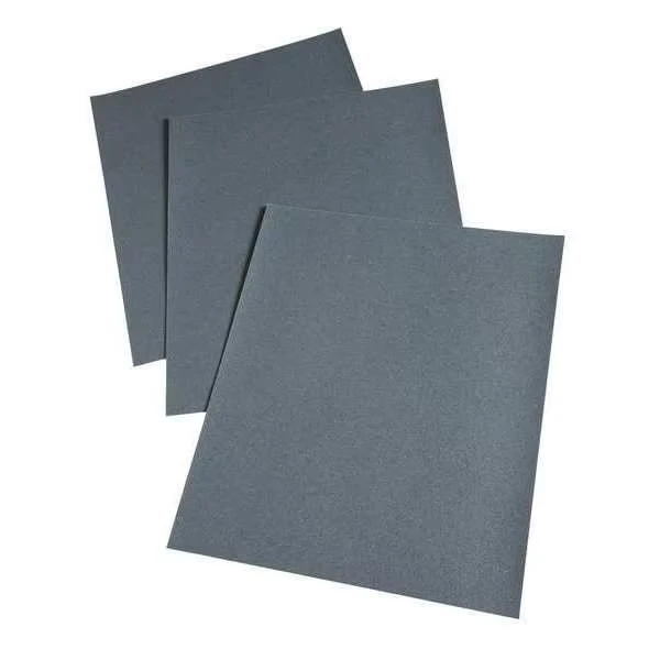 3M 7000118638 Sanding Sheet, 11 Inch L x 9 Inch W, 60 Grit, PK50 | CY6VQH