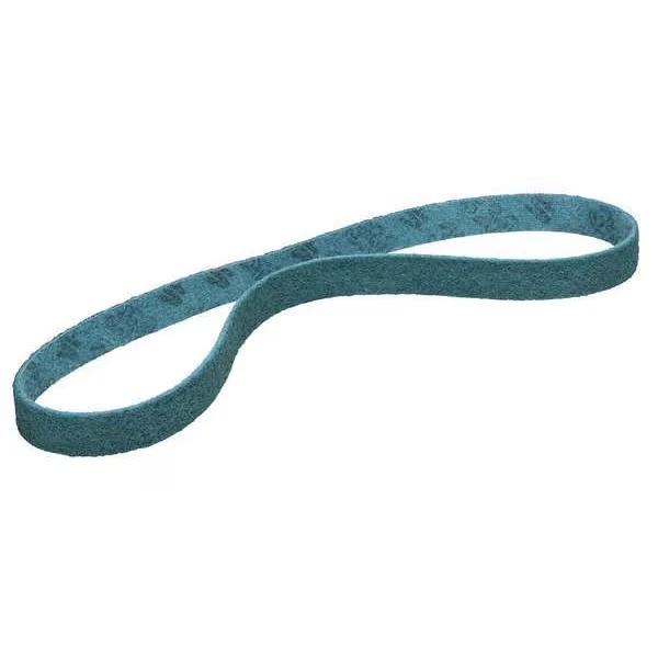 3M 7000120609 Surface Conditioning Belt, 1 Inch W, 30 Inch L, 220 Grit, Very Fine | CY6UZL