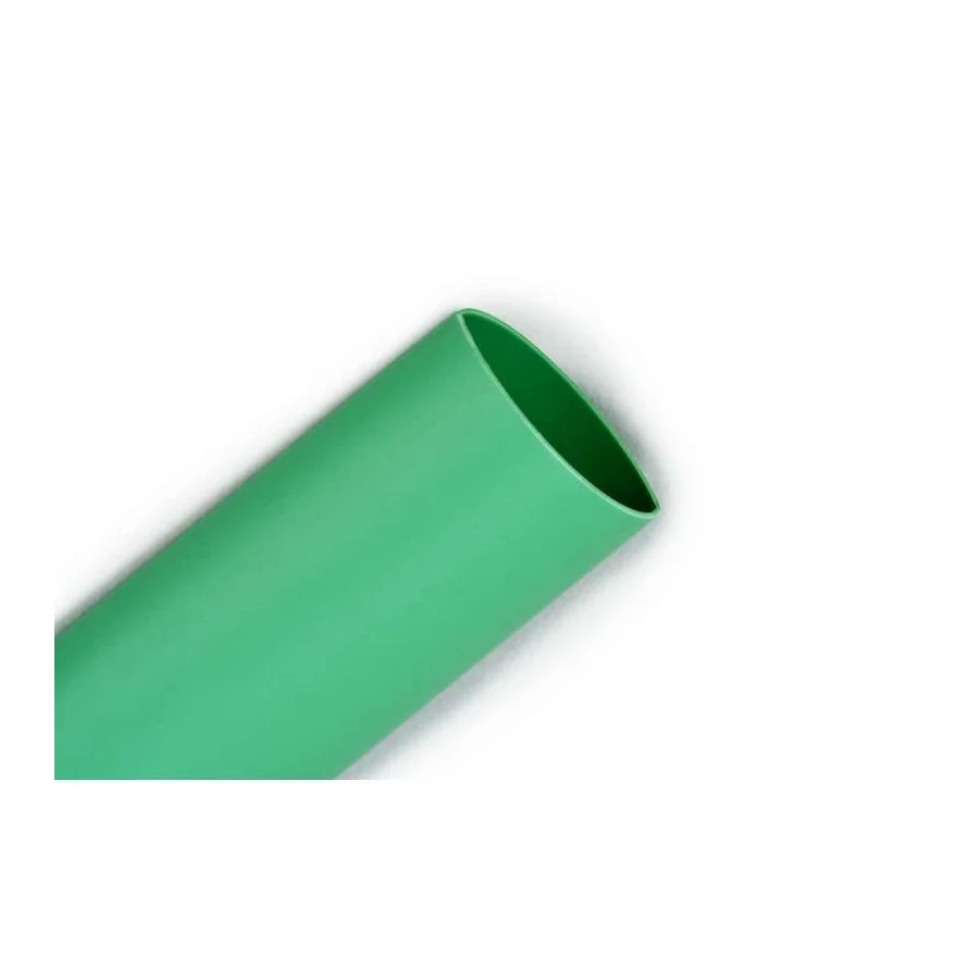 3M FP-301-1/2-Green-4-Bulk Heat Shrink Tubing, 0.5 Inch ID. Before Shrinking, 4 Ft Length, 100 PK | CN7UYE 2GEH4